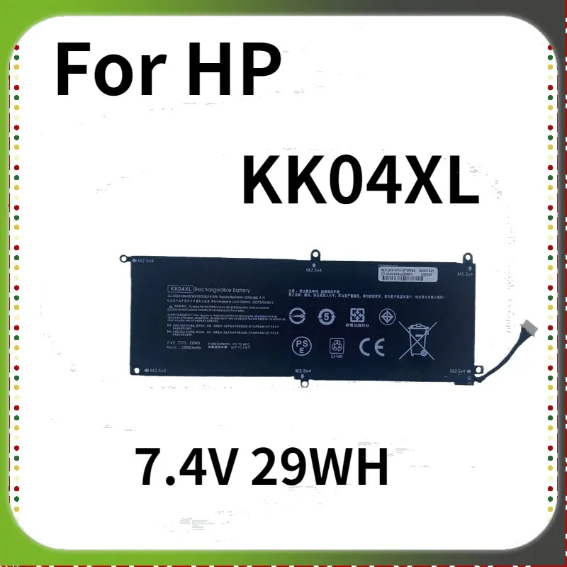 

7.4V 29WH KK04XL Laptop Battery For HP Pro x2 612 G1 HSTNN-I19C HSTNN-IB6E 753703-005 753329-1C1 3980mAh
