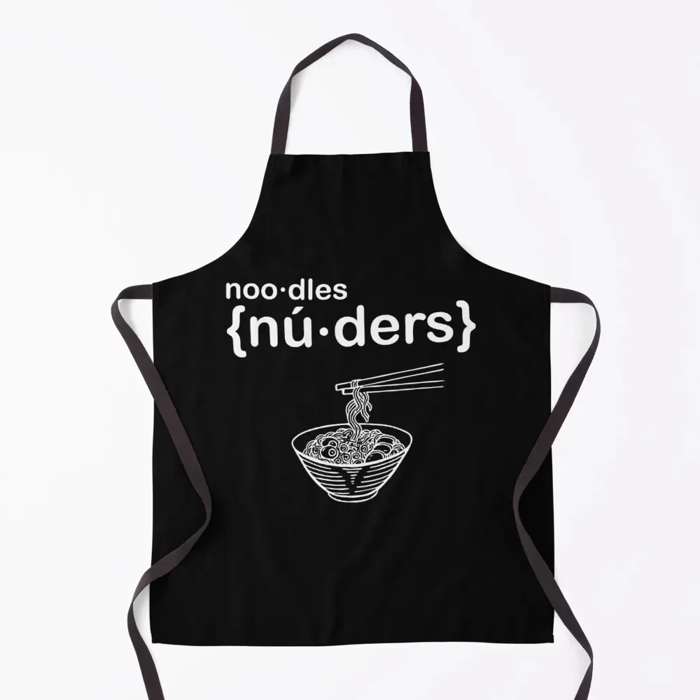 

Nuders - Noodles - Funny Ramen Apron carpenter Women's Dress For Cosmetologist home women Apron