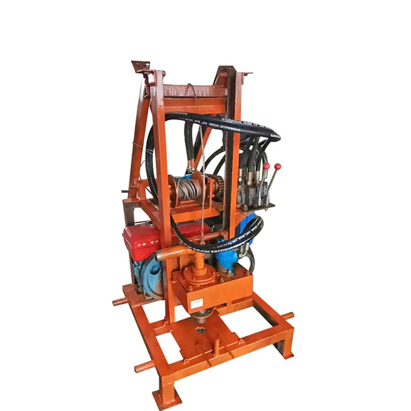 200m Borehole Drilling Machine High Power Diesel Water Well Rig for Agricultural Use Farm Irrigation Projects
