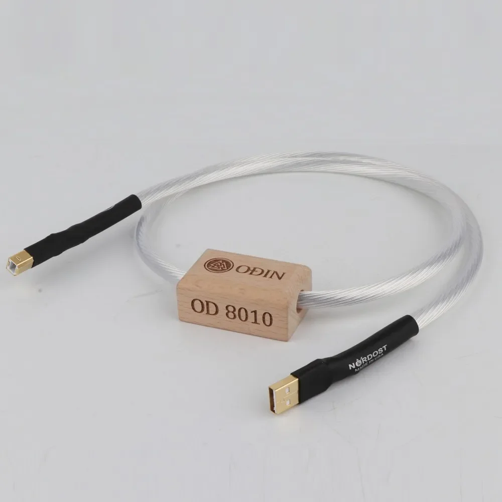 Nordost USB Cable Odin2 decoder DAC data cable USB A To Type C Sound Card Digital Cables 8 strands of  Silver Plated Type A to B