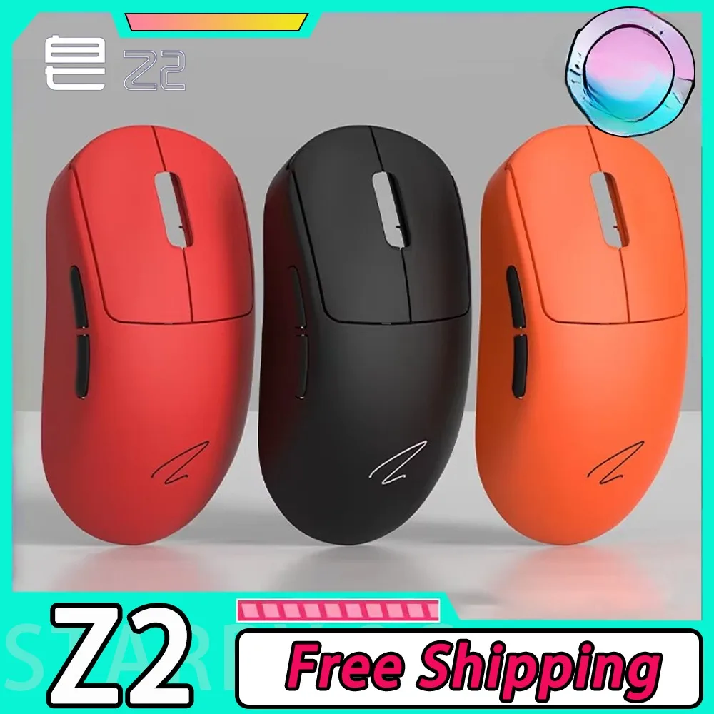 Zaopin Z2 Gaming Mouse 4K Wireless Mouse 2.4G 3 Mode PAW3395 65g Lightweight 6 Gear MAC Accessory Laptop Mac Z2 Gaming Mice Gift