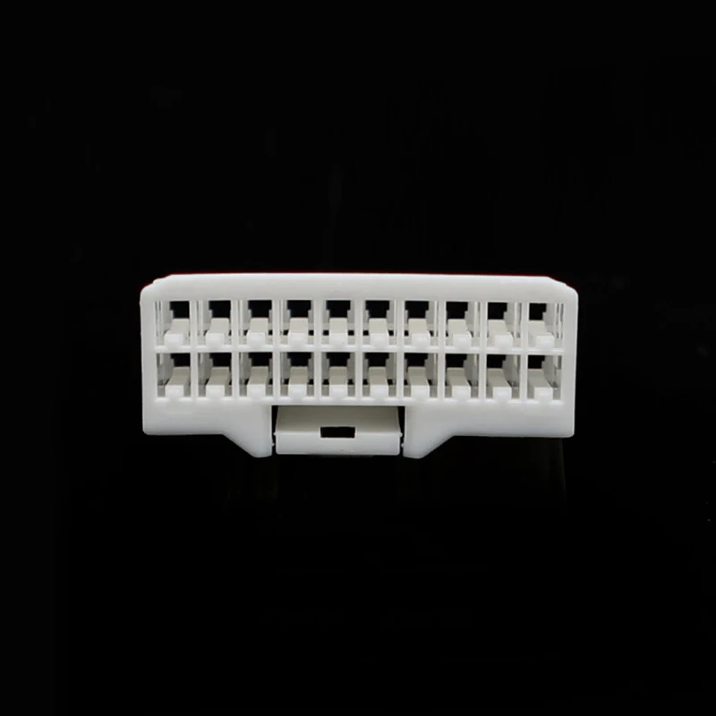 936095-1 20pin أنثى TE نوع موصل السيارات التوصيل موصل أبيض مع موصلات كهربائية الملعب 5 مللي متر