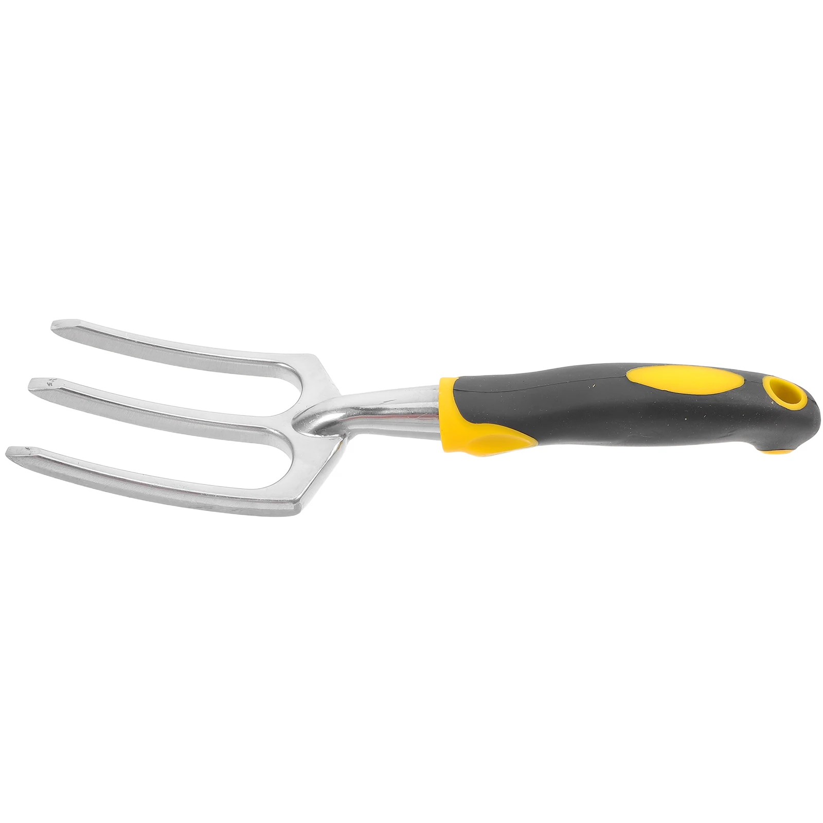 

Stainless Steel Gardening Fork Tool For Soil Cultivation Aeration Hand Rake Comfort Grip Planting Tool For Flower Vegetable