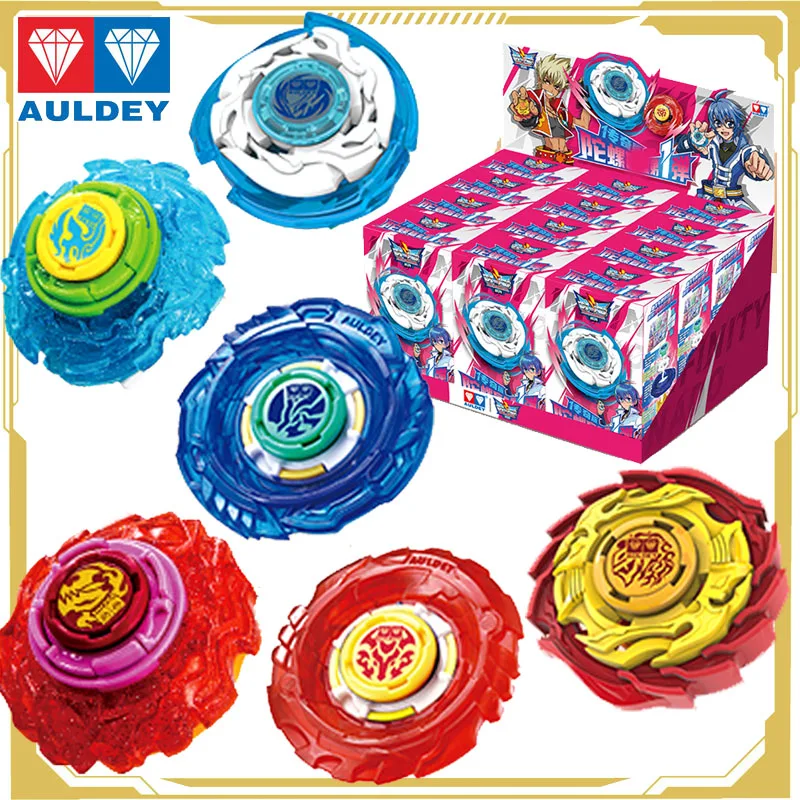 

Auldey Original King of Warrior Anime Figure Rotating Rack Launcher Action Figure Toys for Boys Girls Kids Gift Collectible