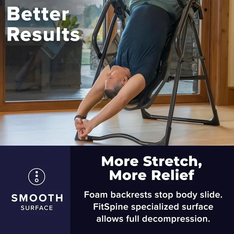 HOME.Inversion Table، قفل كاحل فاخر سهل الوصول، مجموعة تخفيف آلام الظهر، شائع