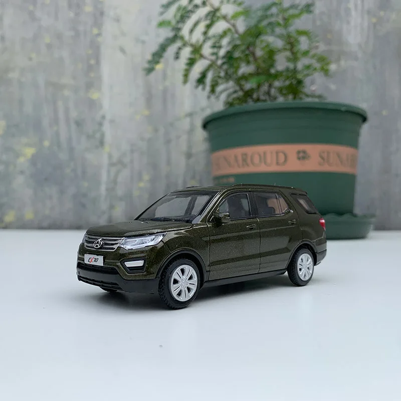 Modelo original 1:43, Changan Auto, CX70 SUV, modelo de carro de plástico para exibição, presente e coleções