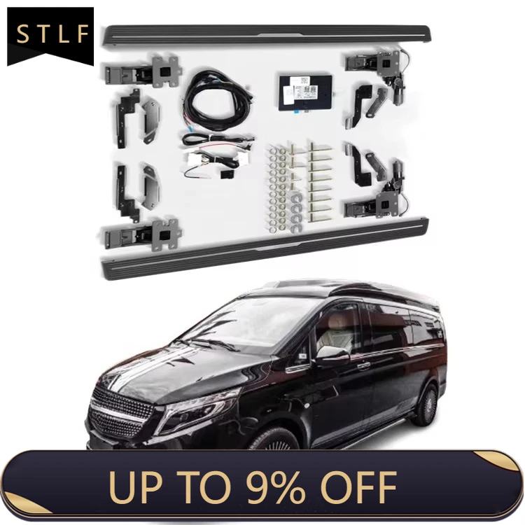 

Electric Running Boards Retractable Aluminum Alloy Power Side Step For Benz Vito 2016 with Carry Bag