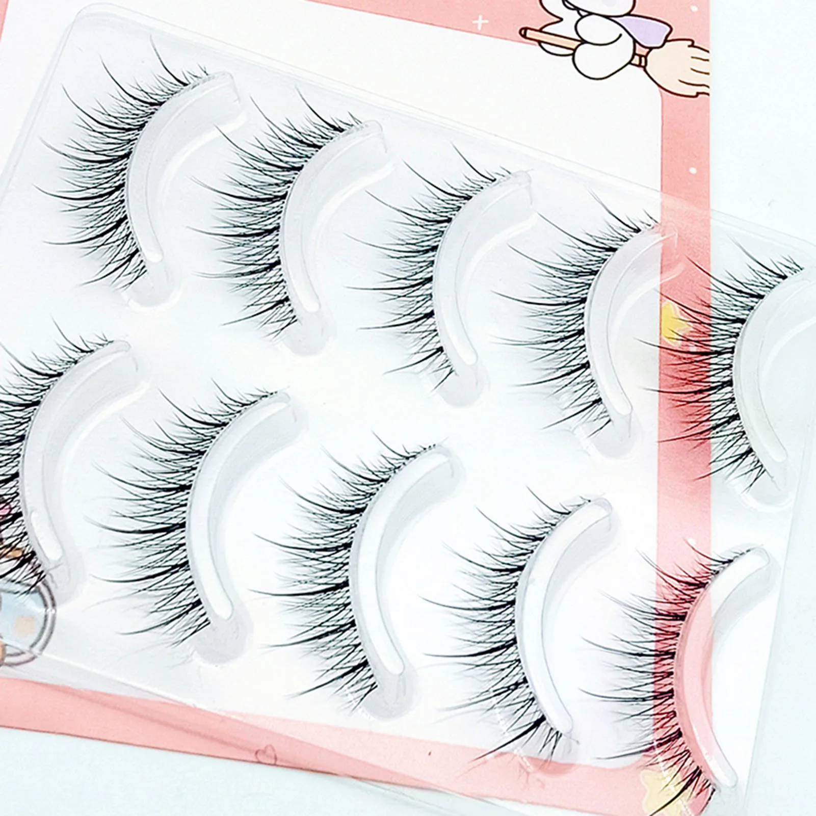 Natural Looking Long Eyelashes Makeup Soft Simulation Eyelashes for Beauty Blogger Makeup Supplies