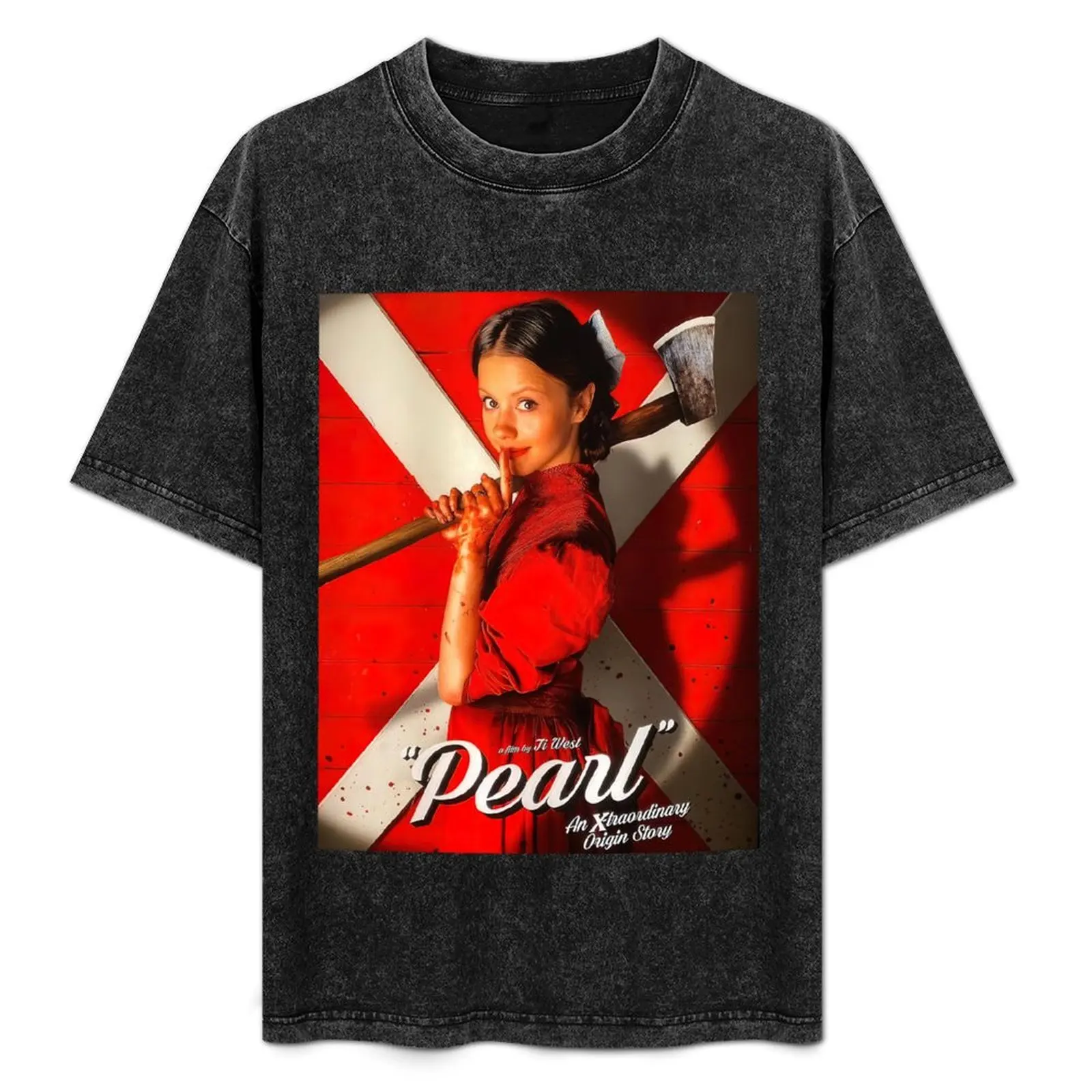 

mia goth pearl T-Shirt Casual Holiday Short Sleeve Tee