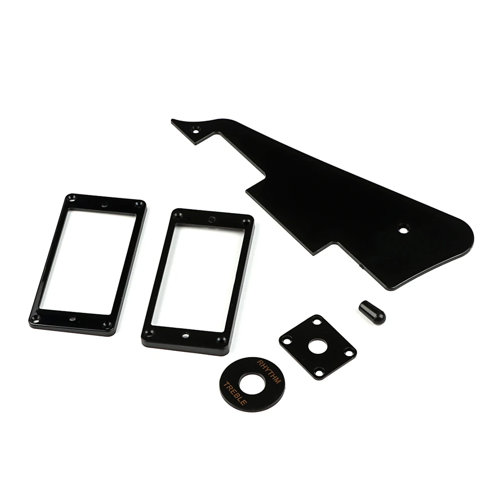 

Black Plastic Guitar Pickguard Cover Plate for Acoustic Electric Folk Guitars Protective Parts Accessories
