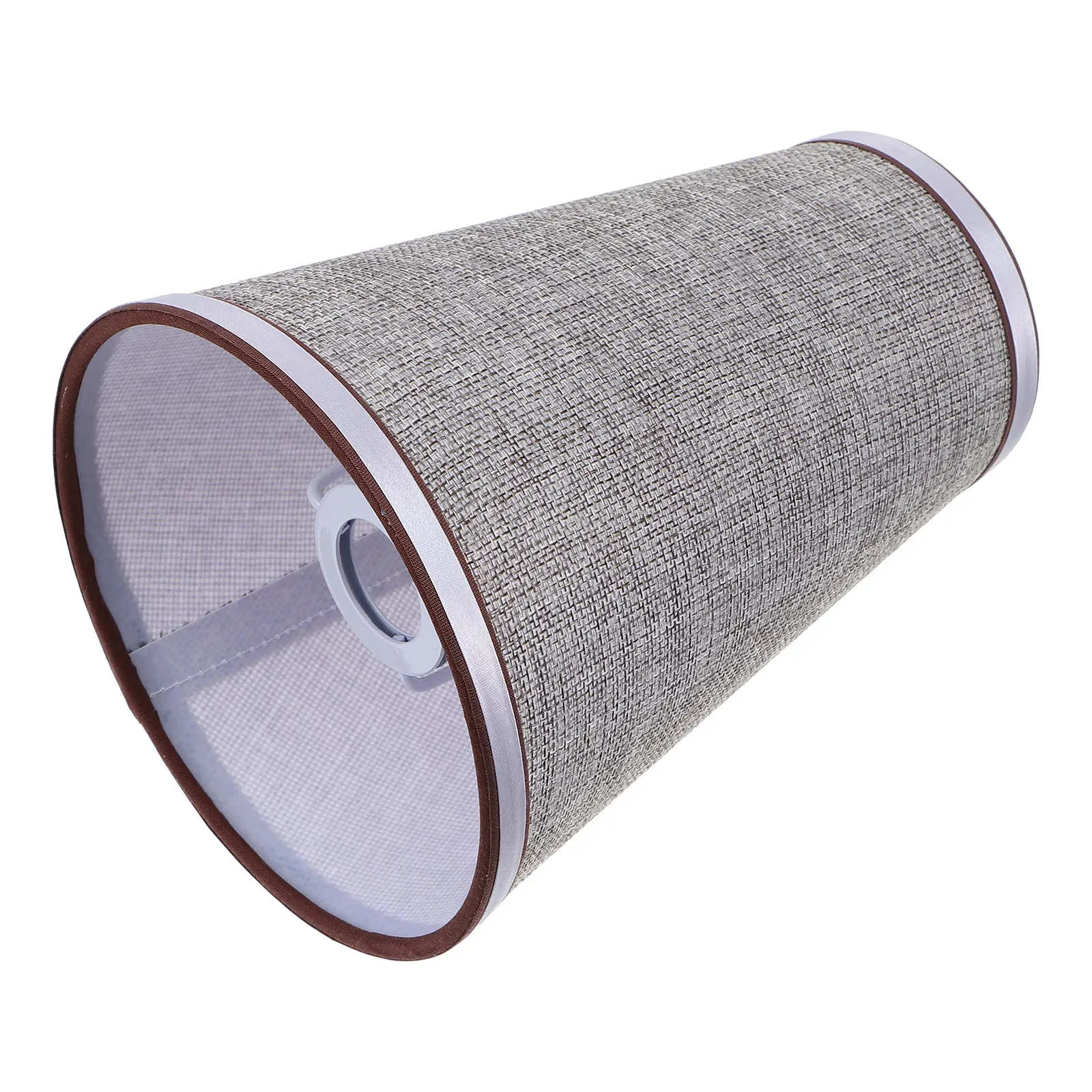 

Linen Lamp Shade E14 Cloth Lampshade Durable Handmade Light Cover Fade Resistant Soft Light for Home Hotel Decoration