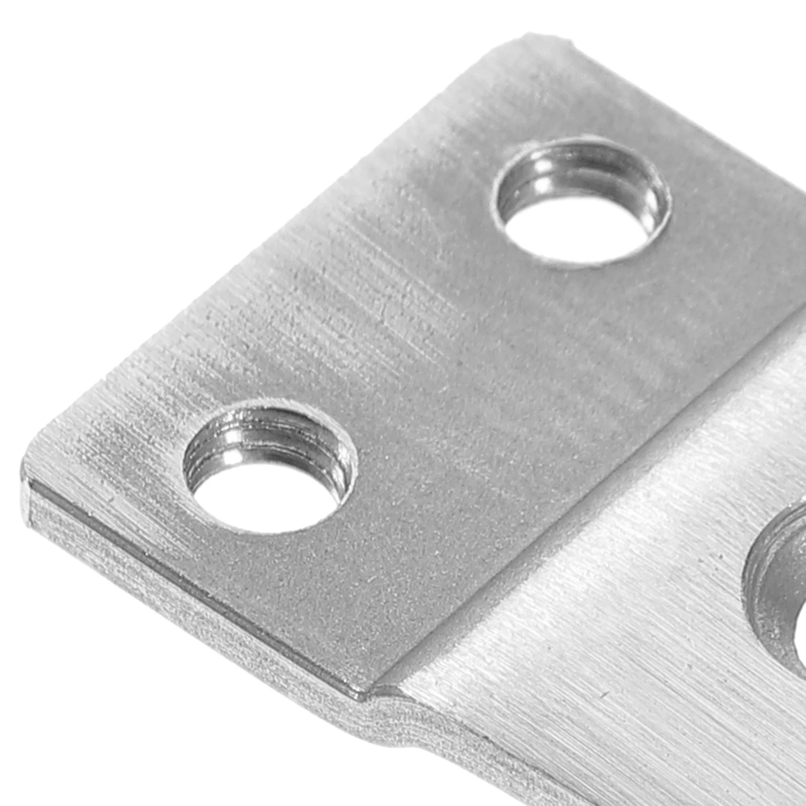 2 قطعة دليل الجسم قفل 2.2 مللي متر سميكة باب من الفولاذ المقاوم للصدأ تعزيز لوحة لباب الأمان ديدبولت طقم تركيب M5 #3