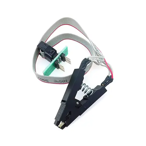 1Pcs USB CH341 EEPROM Flash BIOS Programmer Module 24 25 93 Series Memory With SOIC8 SOP8 Test Clip