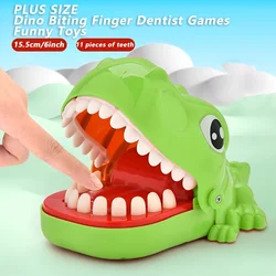 Juguete para morder los dedos de dinosaurio hilarante, perfecto para bromas y diversión familiar, regalo Ideal para niños de 3 a 12 años en Navidad, cumpleaños, Pascua