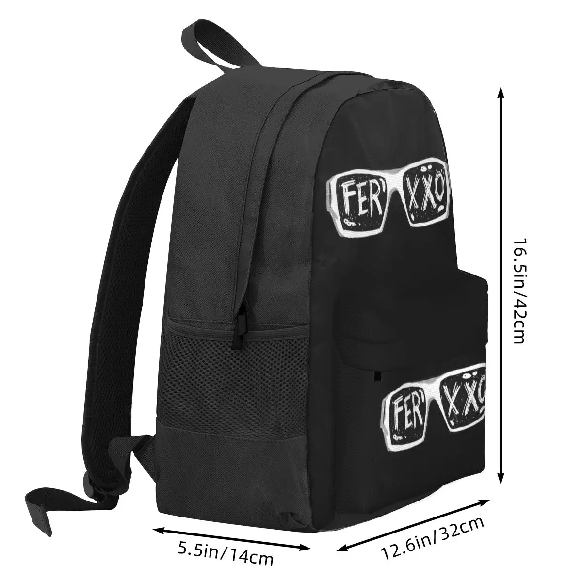 Ferxxo Glasses - Feid Logo Классическая наклейка backpack для мальчиков и девочек, школьные ранцы для студентов, рюкзак для ноутбука, сумка на плечо