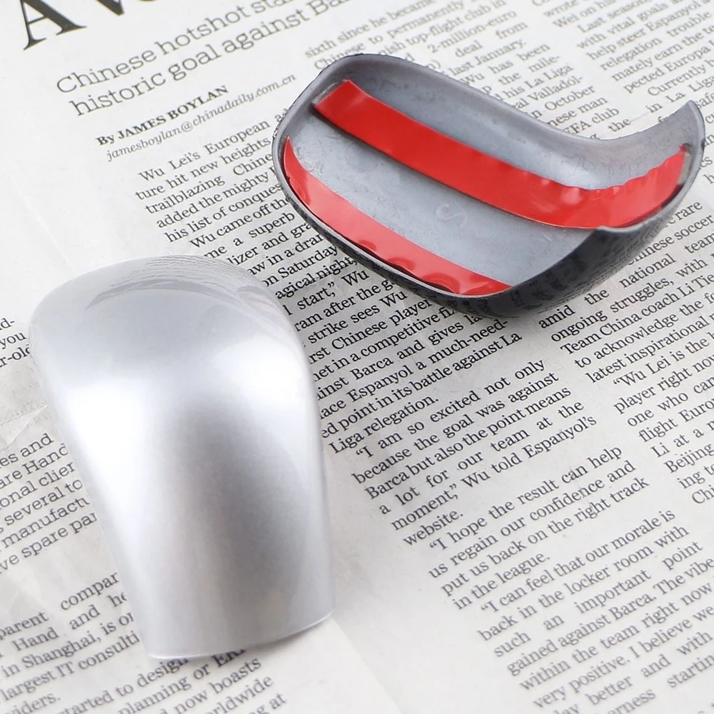 ABS ألياف الكربون مقبض ناقل حركة السيارة غطاء رأس الكسوة لنيسان سيلفي سنترا 2020 اكسسوارات السيارات الداخلية