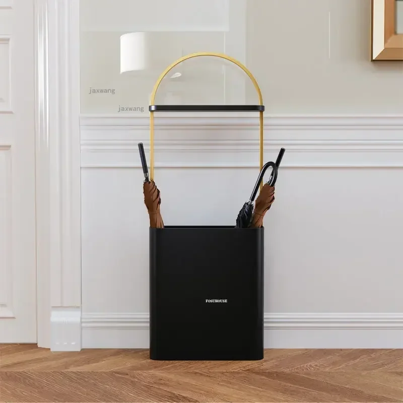 Company Front Desk Commercial Umbrella Stands Home Hallway Porch Umbrella Storage Rack  Hotel Lobby Umbrella Bucket N