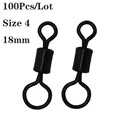 100Pcs Size 4 18mm