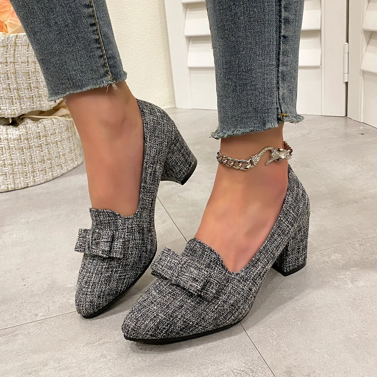 Bow Fashion Chunky … - image