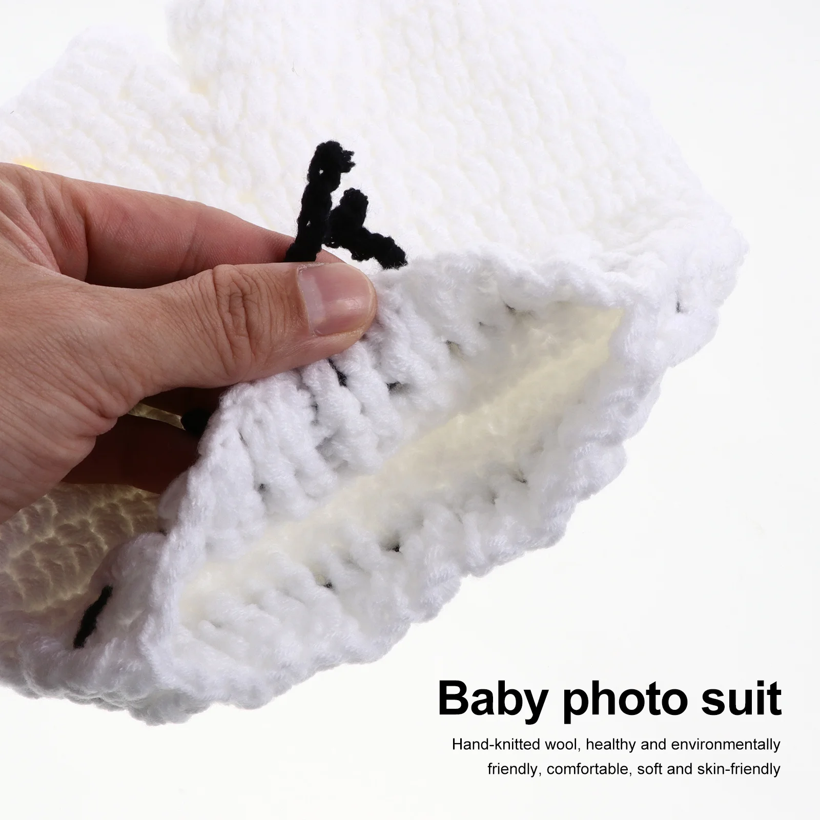 

Baby Costume Set Hand Knitting Shorts Hat Football Photography Outfit Lovely Baby Clothes Newborn Photo Props Newborn Costume