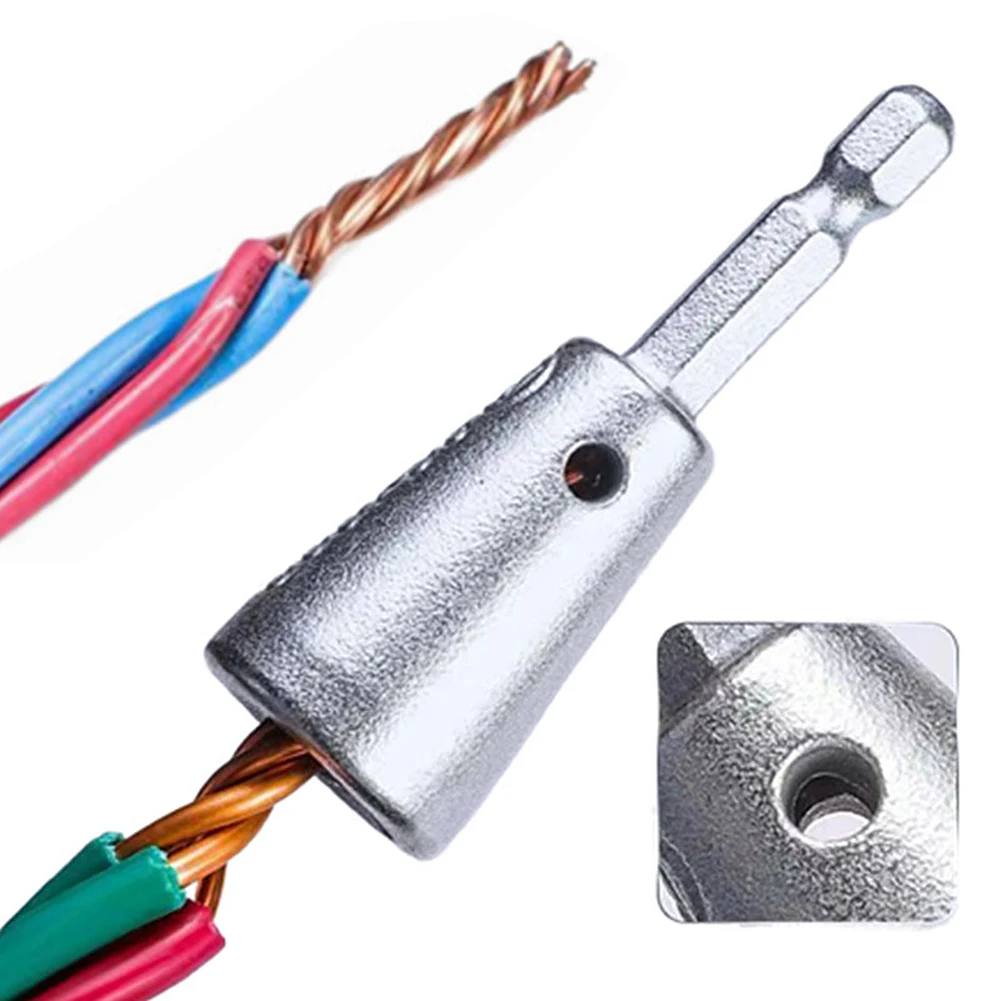 Electrician Quickly Wire Twister Quick Twisting Connector Spin Twist Wire Connector Socket for Electrical Power Drill Drivers