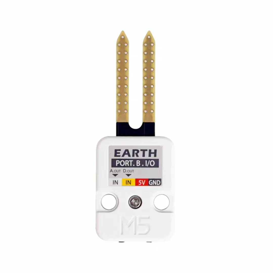 Official M5Stack Unit Earth Soil Moisture Sensor Analog and Digital Output GPIO Interface