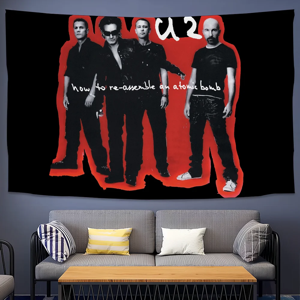 How To Dismantle An Atomic Bomb Band U2 flag For Picnic Party Art Home Decoration Outdoor Camping Banner