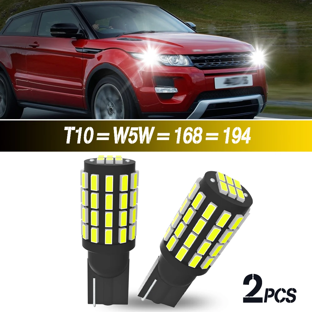 T10 W5W 168 5w5 Led Canbus Clearance Light Parking Lamp Car Interior Bulb 12v For Dacia Duster Sandero Logan Jogger Spring