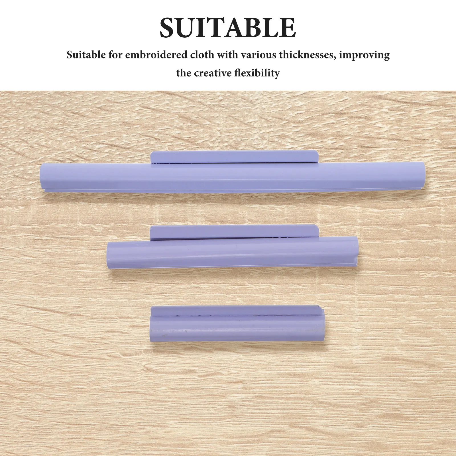 3Pcs Embroidery Frame Snap Clips Metal Cross Buckle Clip Square Hoop Clamp for Precise Stitching Quilting Needlework Tool view 6