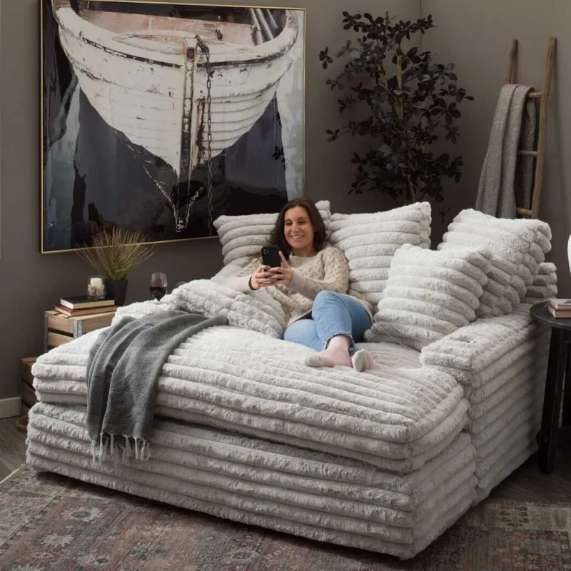thick strips down huge sitting deep winter and summer removable and washable combination living room balcony bedroom sofa