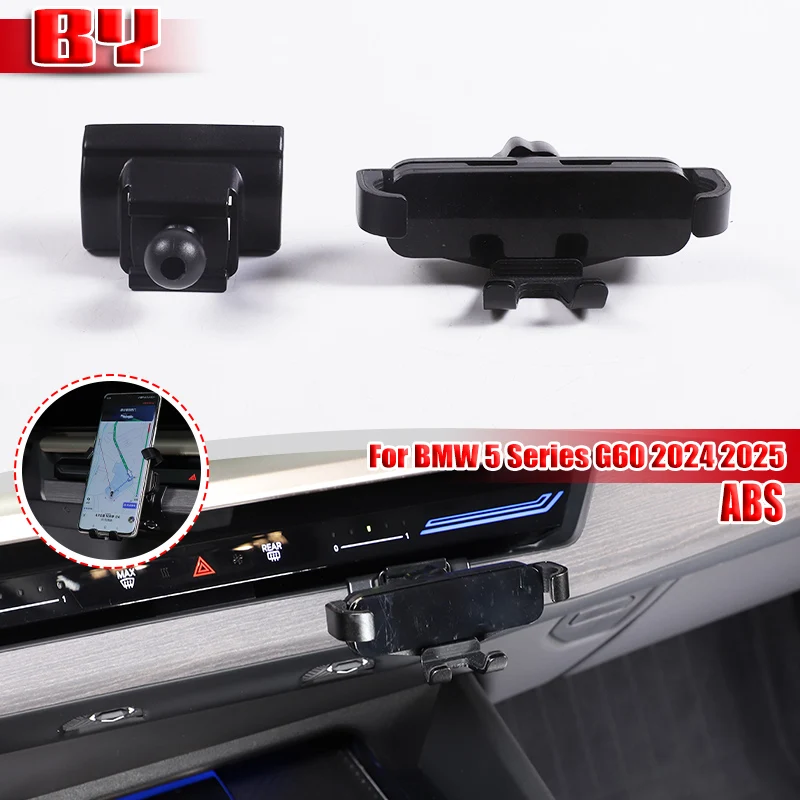 

For BMW 5 Series G60 2024 Car Phone Holder Center air vent phone holder Car Wireless Charging Phone Support Accessories