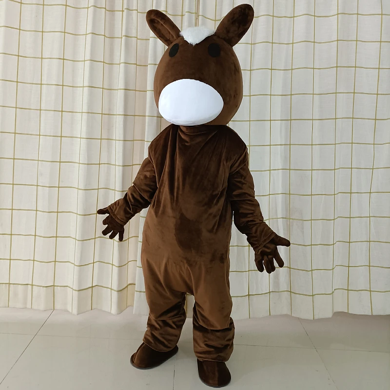 High quality Giant Elephant Cartoon Mascot Costume Stage show Advertising ceremony Fancy Dress Party Animal carnival