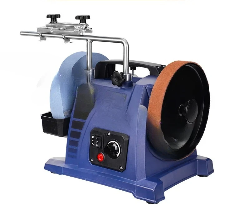 H10 Low-Speed Water-Cooled Polishing Machine, Household Woodworking Carving Tool and Chisel Processing Equipment