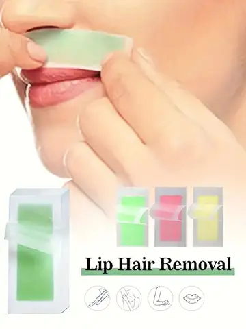 10/20/100 Pcs Depilatory Wax Strips Hair Removal Wax Paper Cold Wax Strips Paper For Face Neck Arm Leg Body Beauty Tools