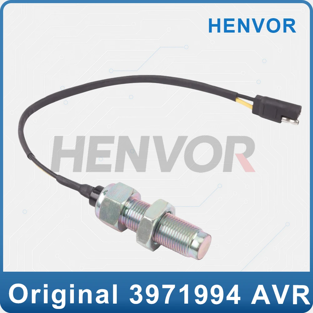 3971994 DCEC Generator Engine RPM Pickup Speed Sensor Assembly M18 Thread Diesel Engine Magnetic Speed Sensor Genset Parts