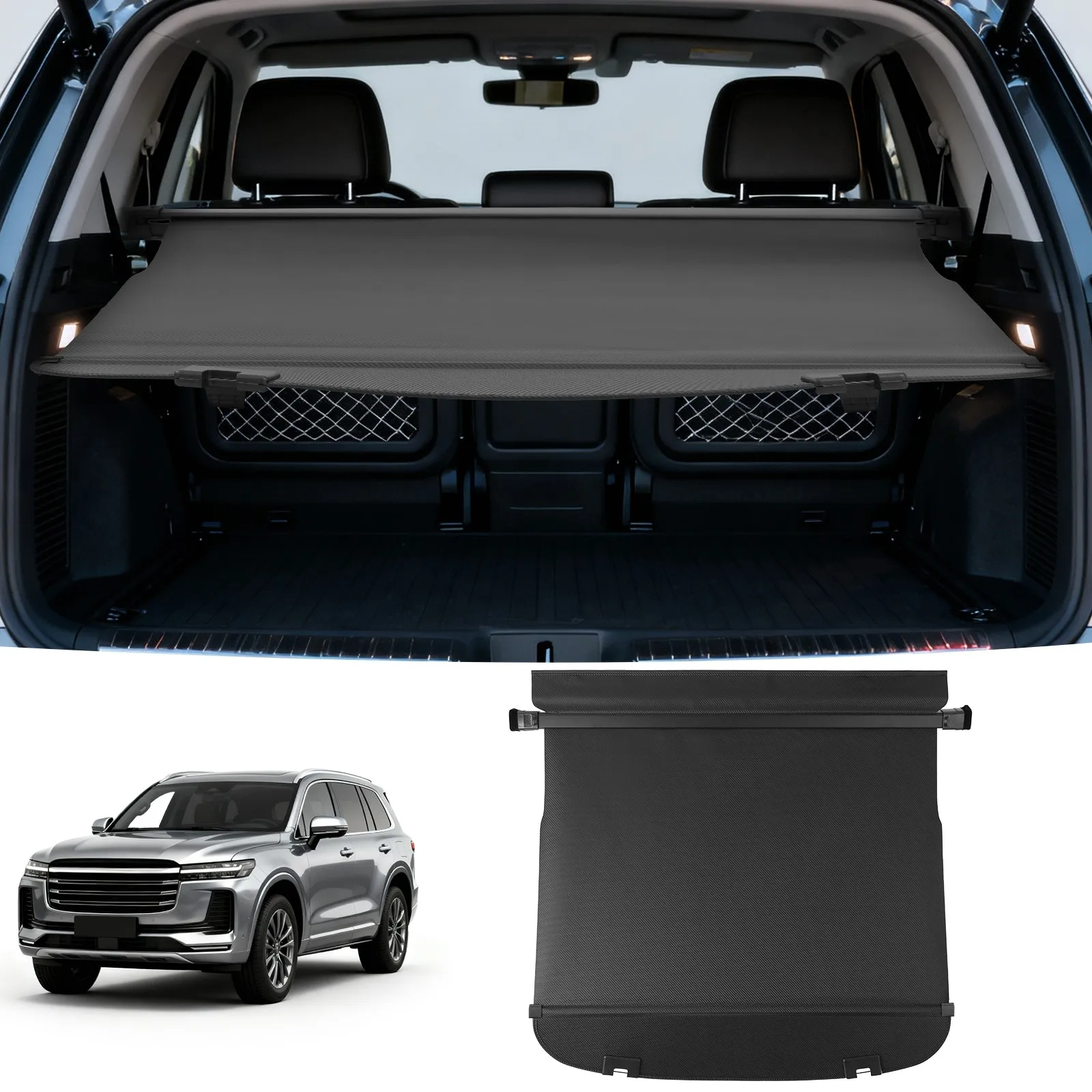 Rear Trunk Cargo Cover for Mazda CX-5 2017-2024 Upgraded Cargo Covers
