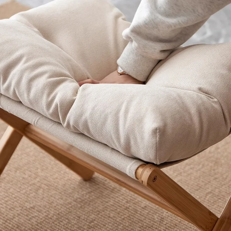 Adjustable Foot Rest Stool with Soft Cushion Modern Ottoman for Living Room Sofa Leg Rest Ergonomic Under-Desk Support for Home