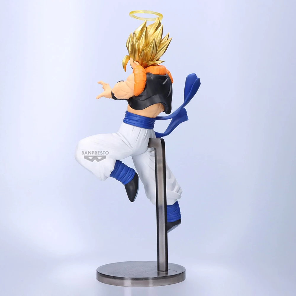 100% original bandai espíritos banpresto dragon ball z dokkan batalha gogeta ssj anime figura coleção série modelo brinquedos