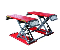 Hydraulic Garage Car Ramps Jack Electric Scissor Lift Platform For Hydraulic Car Floor Lifting Wash Ramp