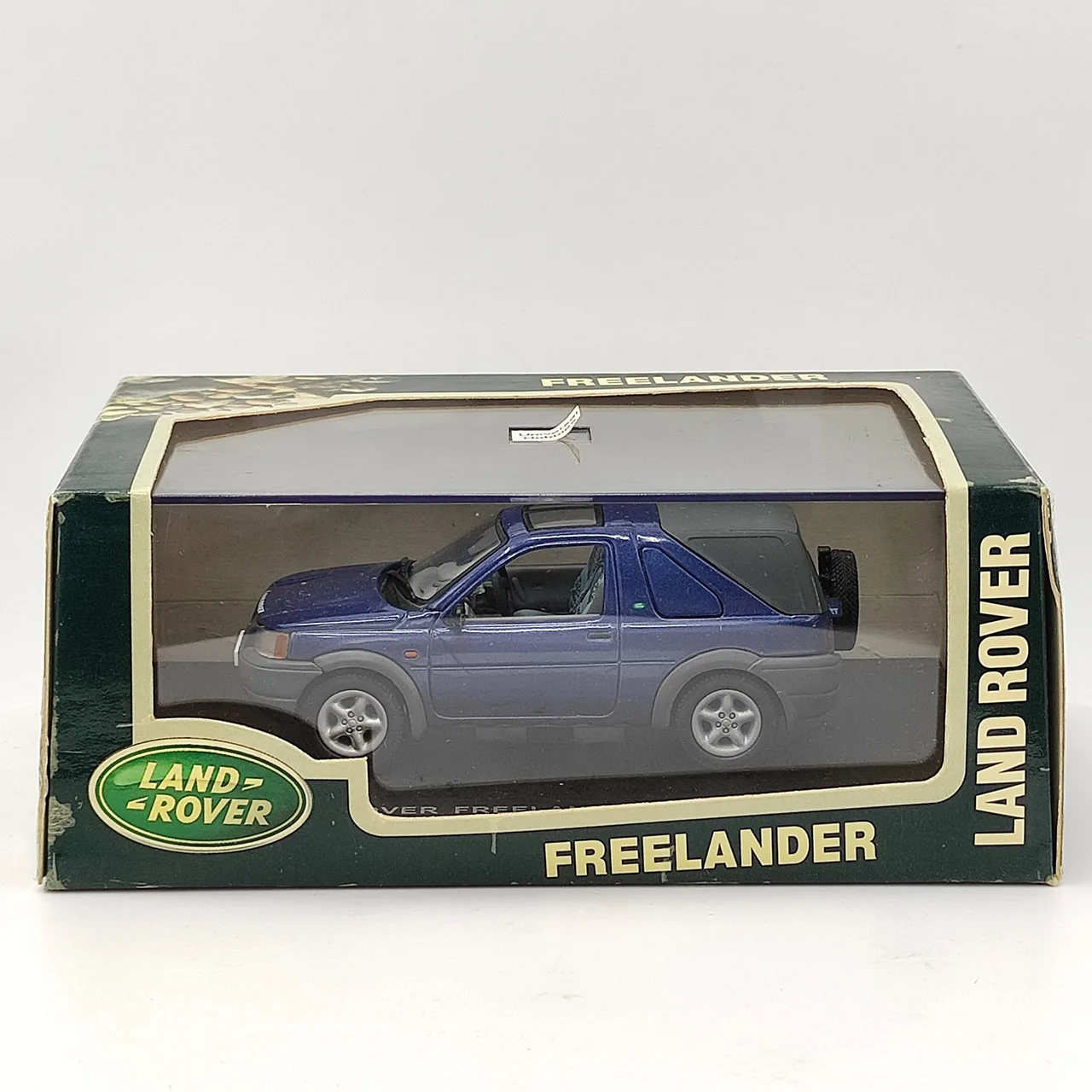 

Diecast 1:43 Scale LAND ROVER Freelander Commercial Blue Alloy Car Model Collectible Toy Gift Souvenir Display Ornament