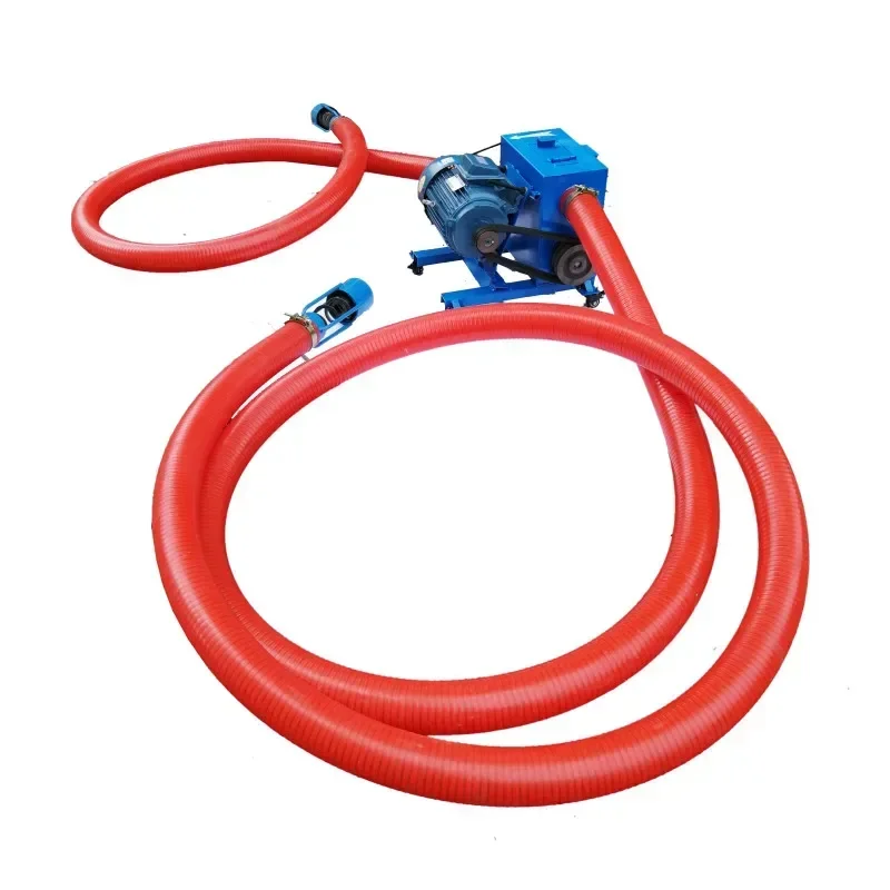 Upgrade NEW Hose Double Head Double Pipe Grain Sucking Machine Grain Sucking Machine Middle Drive Grain Depot Large Corn 380v