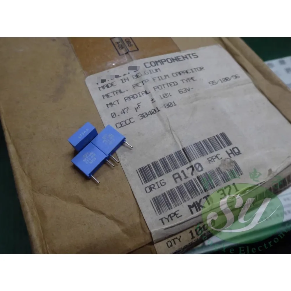 

20PCS MKT371 0.47uf/63v 470nf u47 474 New film capacitor 7.5MM