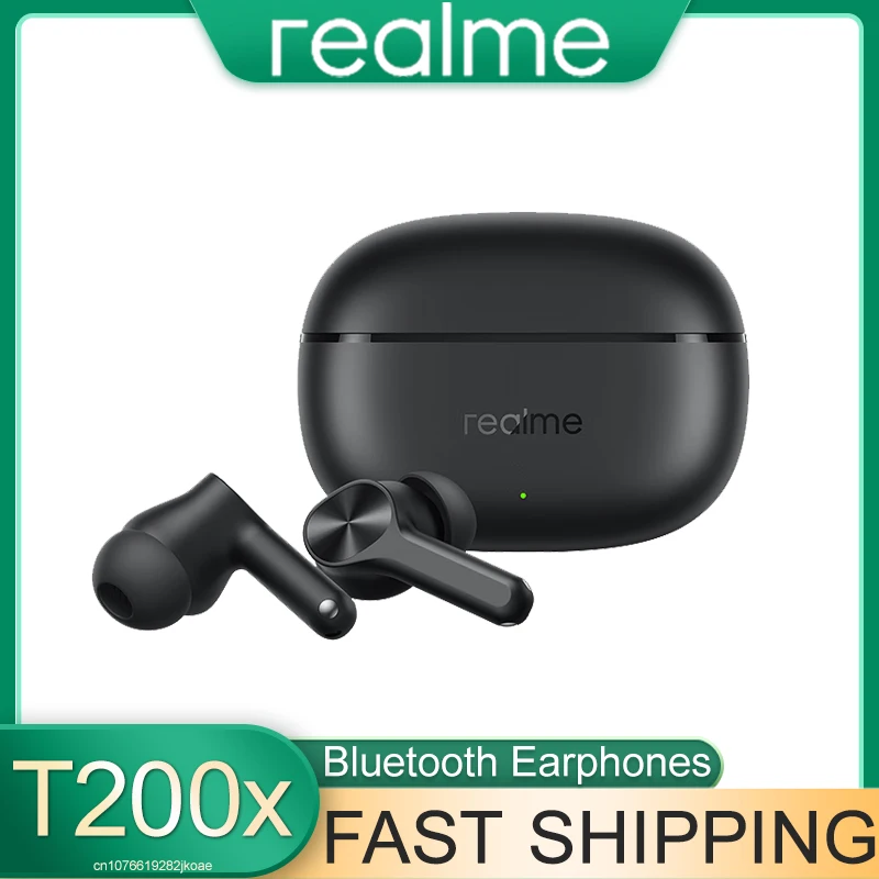 Realme Buds T200X سماعات AI إلغاء الضوضاء HiFi سماعات ستيريو لاسلكية بلوتوث 5.4 الاستعداد الطويل 12.4 مللي متر لفائف ديناميكية #1