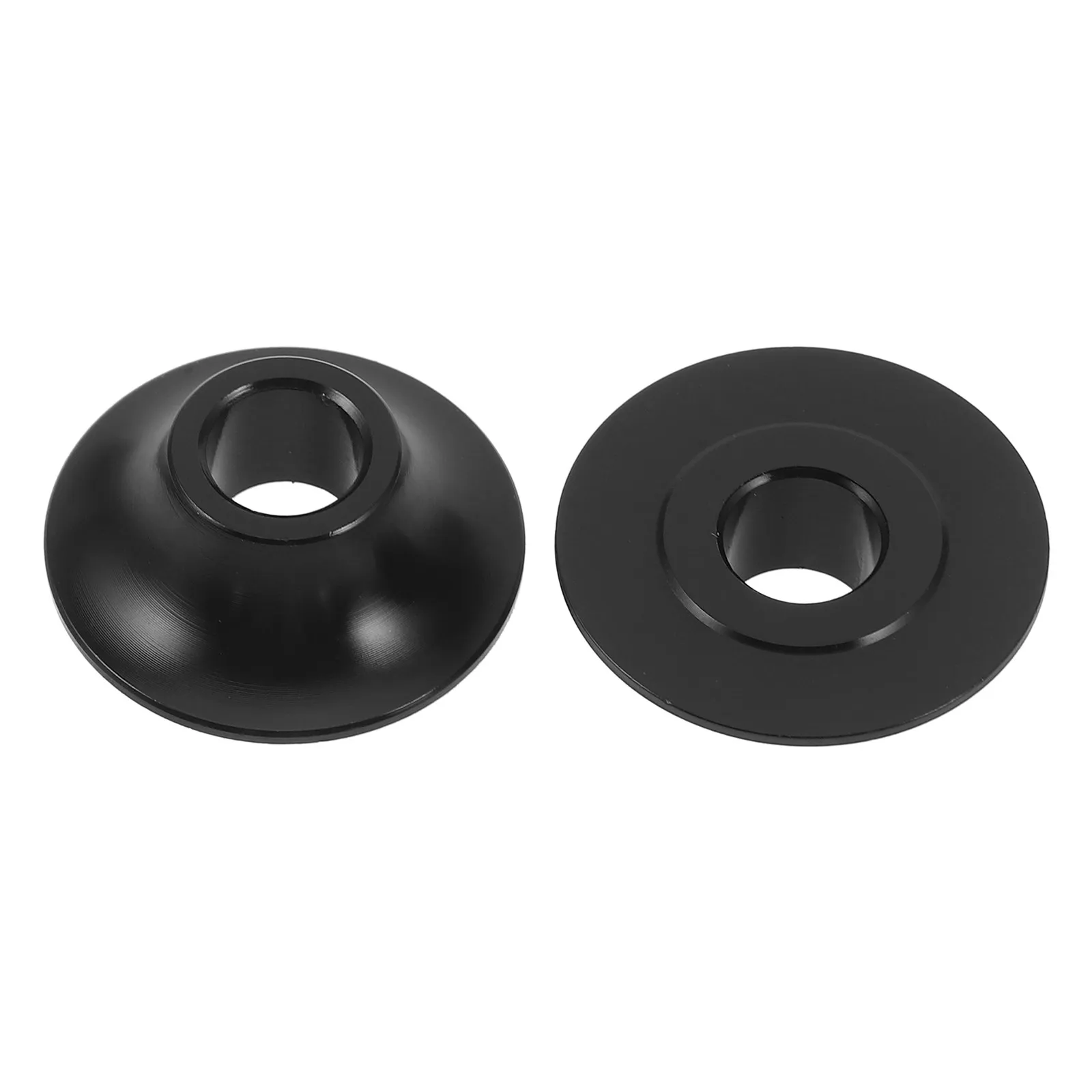 1Pair Wheelchair Front Wheel Positioning Retainer Aluminum Alloy Caster Stabilizer Clip 8Mm Hole Diameter Enhanced Stability