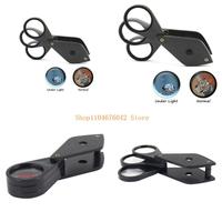 5asd Handheld Glass 4x 8x 12x Foldable Lens Portable Eye Loupe Magnifier for Inspection Jewelry