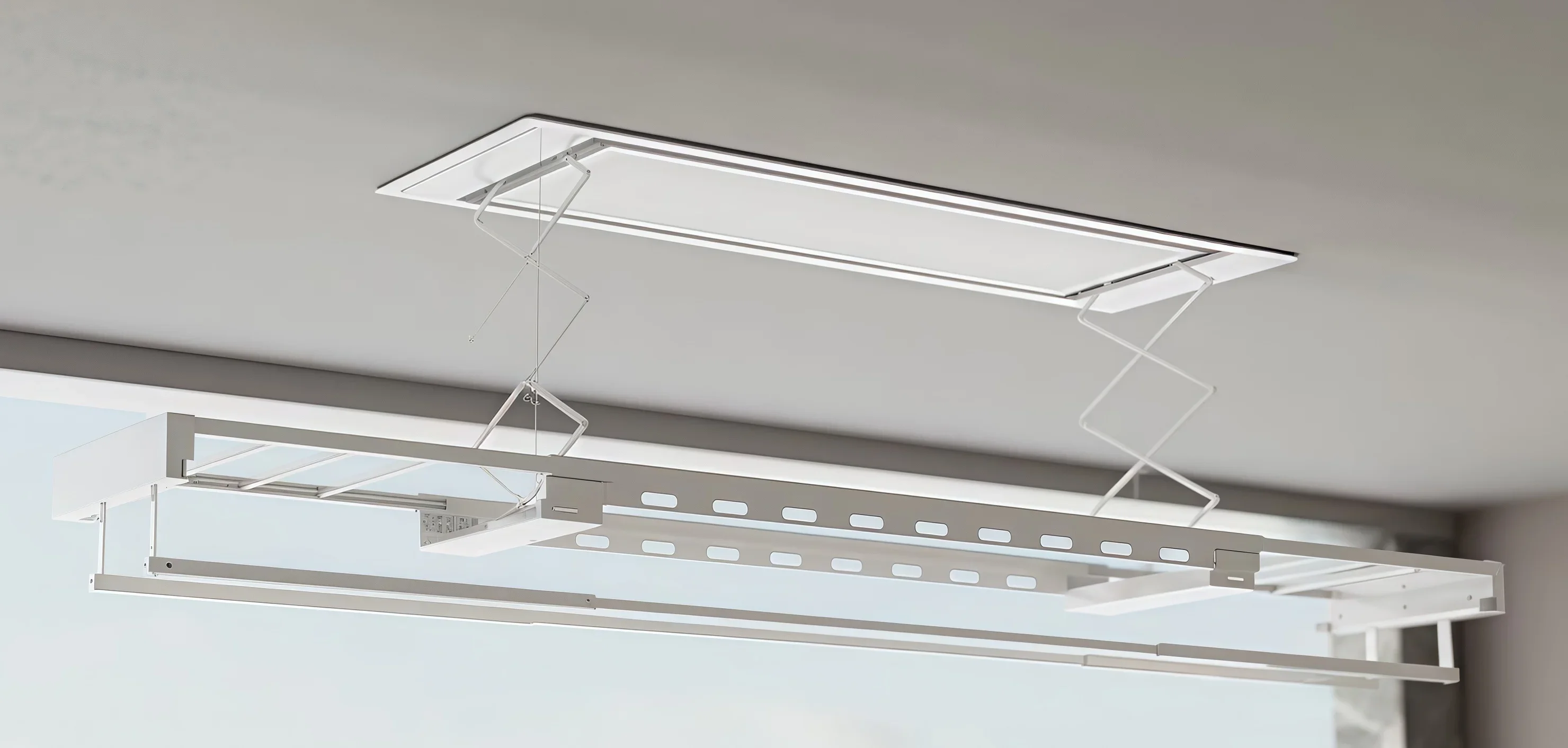 All-Aluminum Lifting Clothes Drying Rack for Smart Home Products with Factory Price
