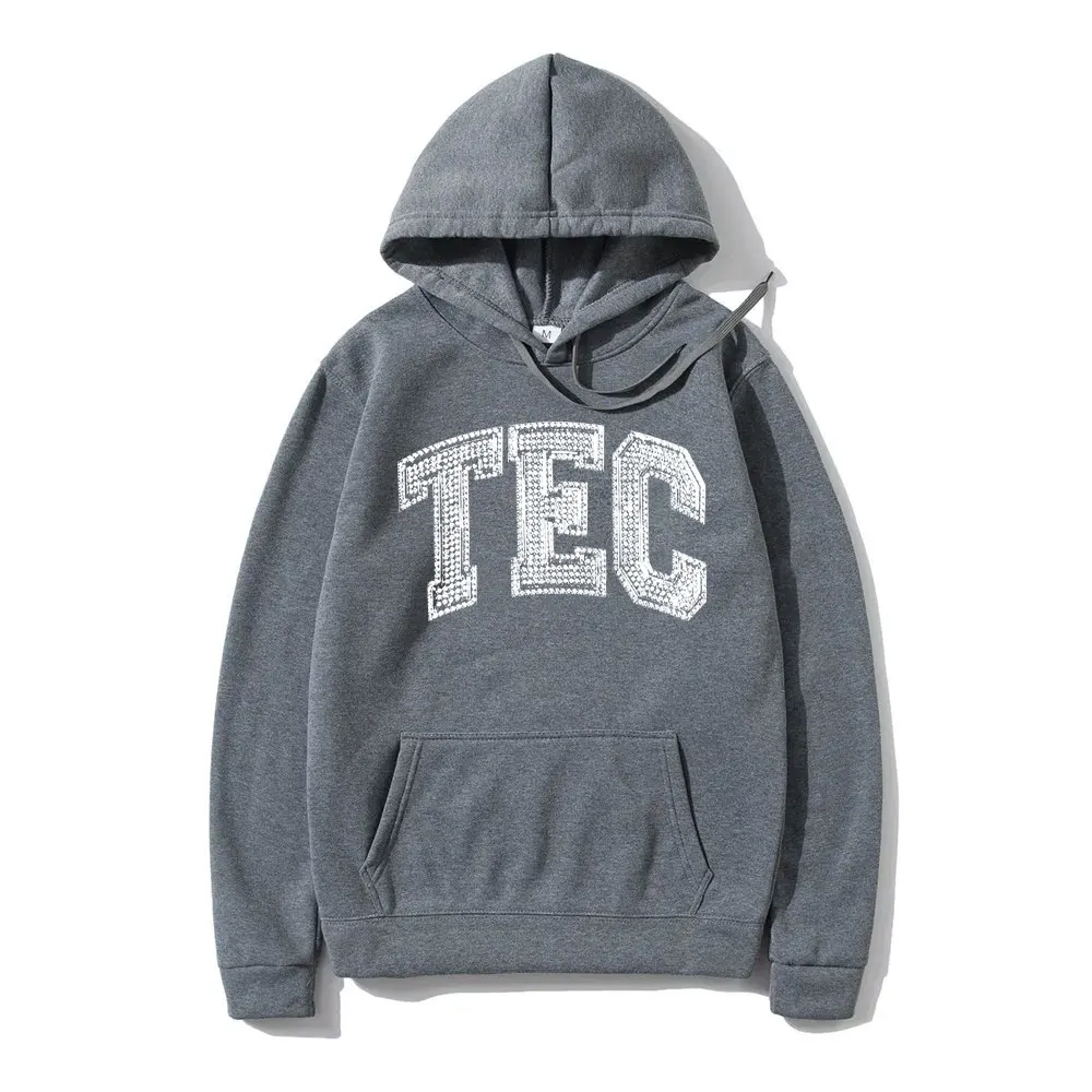 ラッパー リル・テッカ TEC ロゴ グラフィック パーカー メンズ レディース 服 ヒップホップ ファッション ポップミュージック スウェットシャツ 男性 オーバーサイズ プルオーバー パーカー