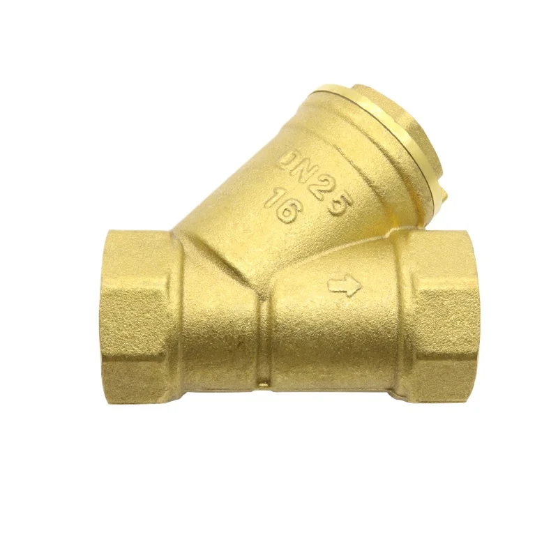 

DN20 3/4 inch brass Y strainer heating Mesh ball valve Pipe filter valve air conditioning114