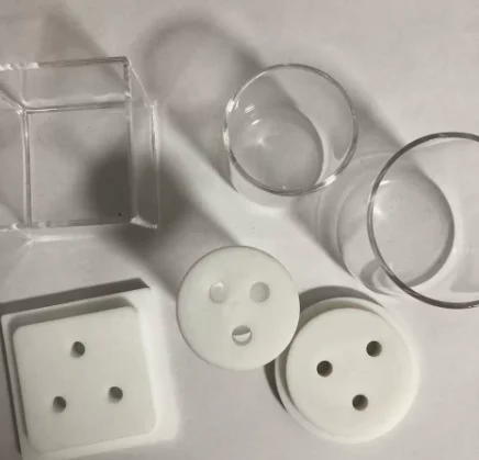 

300ml Glass Electrolysis Cell - Unsealed w/ Inlet & Outlet - Lab/DIY Chemistry