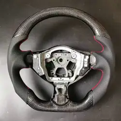 Promotion 100% Real Carbon Fiber Car Steering Wheel For Nissan 370Z Nissan Juke Nismo Infiniti FX35 QX70 QX60